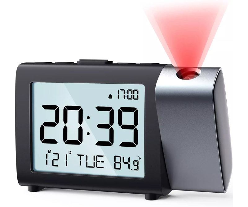Quel est le principe d'une horloge de projection?