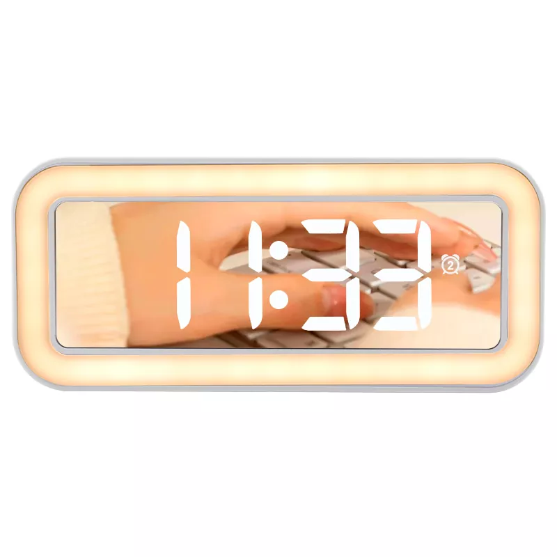 LED double alarmes température veilleuse réveil
