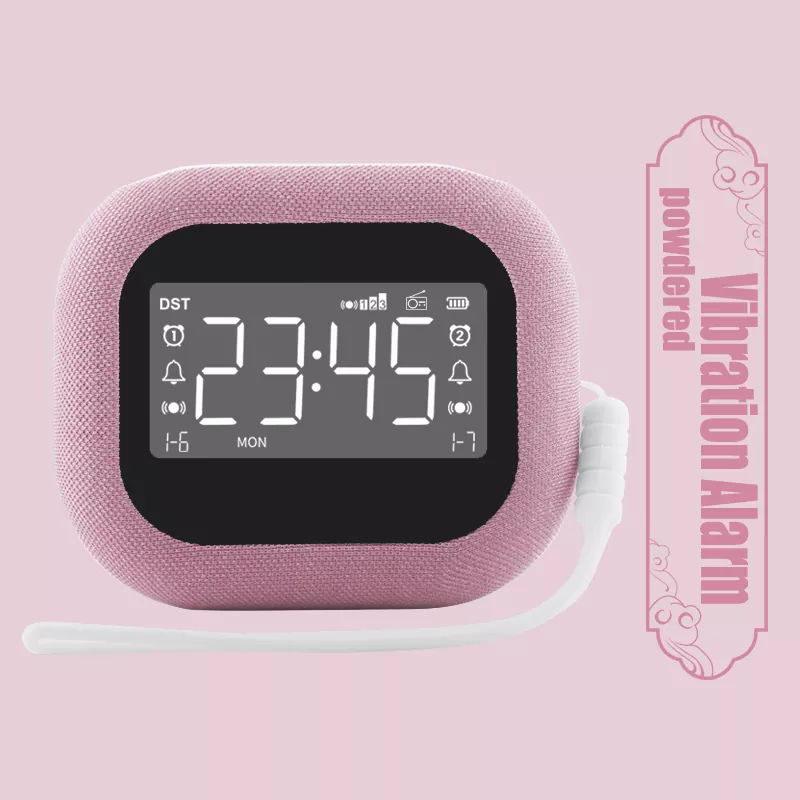Horloge vibrante radio FM enveloppée
